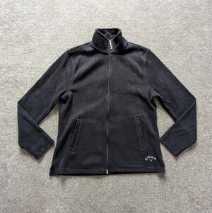 Callaway black zipped sweatshirt men's Medium